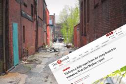 alley way with words Violence a daily experience for many homeless women in Waterloo Region: Report